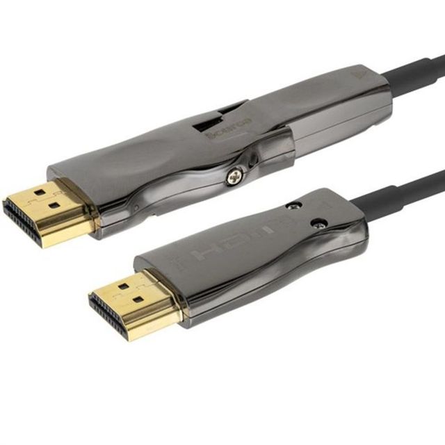 HDMI 2.0 - Micro HDMI 분리형 리피터 광 케이블