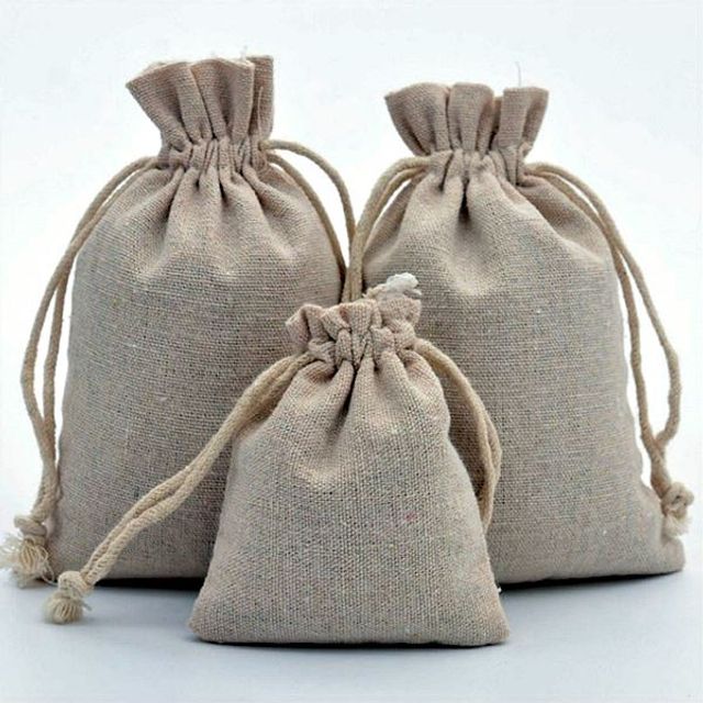 더스트백 린넨 주머니 19X29cm