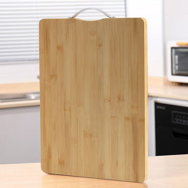 대나무 도마 40x29cm 양면도마, 하이핸들 주방 식기