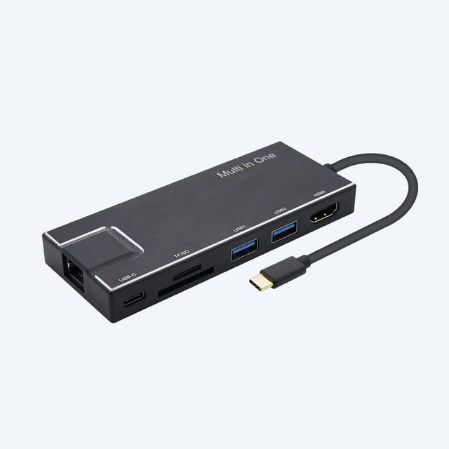 Coms USB 3.1 C타입 멀티 컨버터 7in1 도킹 허브