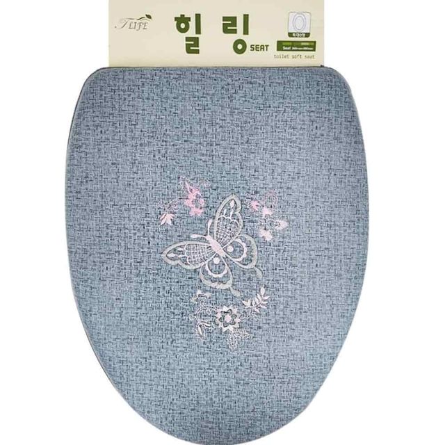 변기커버 특대 O형 변기뚜껑 대변기커버 양변기시트커버 대변기부속품
