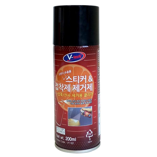 브이텍 얼룩 잔사 스티커 제거제 VT-021 200ml