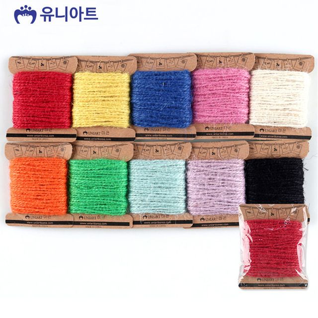 마끈 패키지 10yd 컬러 포장재료 10색 세트