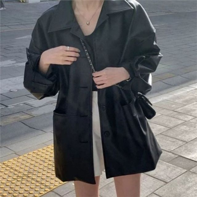 루즈핏 여성 오버핏 자켓 블레이저 여성 하프 자켓 데일리 간절기