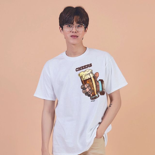 키밍 맨투맨 후드티 Cheere 맥주 Beer 귀여운티셔츠