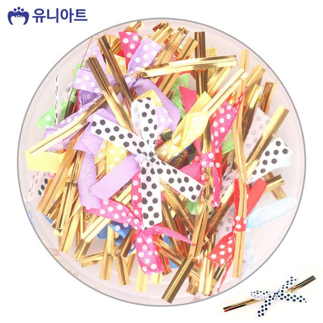 리본끈 빵끈 완성리본 리본 1통 꼬마리본 5000