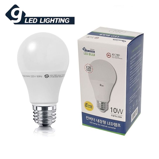 주광색 컨버터 형광등색 건식10W LED전구 내장형 LED