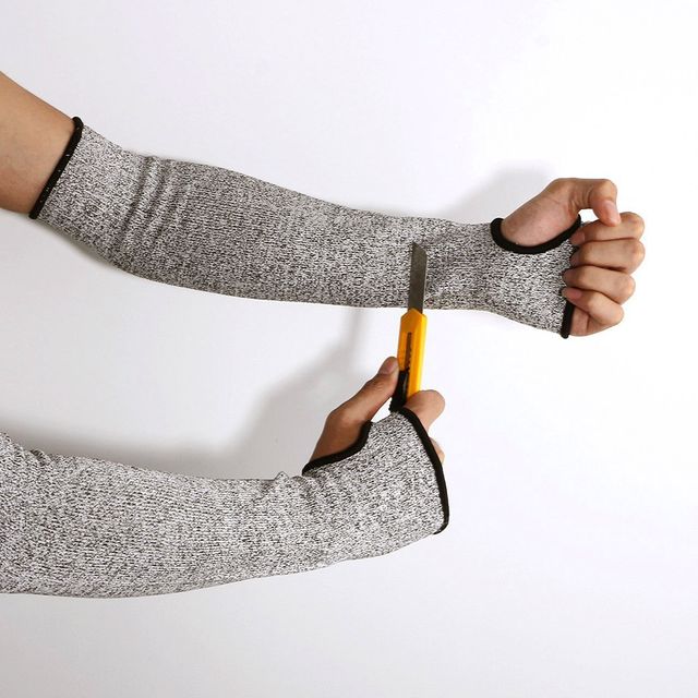 안전가드 베임방지 손등 팔토시(40cm)칼 절단방지토시