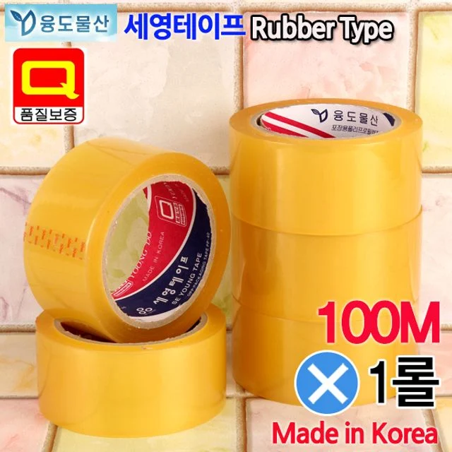 사계절/겨울용국내산 세영박스테이프투명색100m30롤