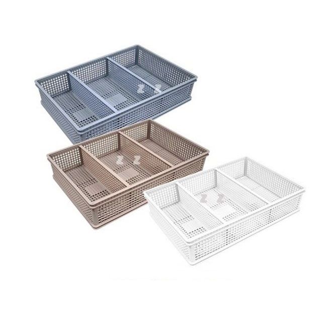 칸칸 바스켓-특대(약36.2x24.2x8.3cm)칸막이 분리가능