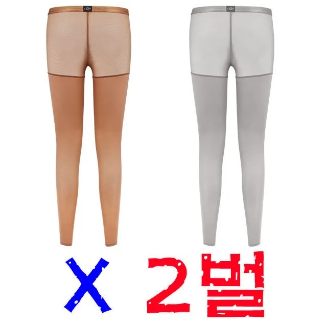 BOOM 통풍이 좋은 시원한 매쉬 원단 골프 레깅스 X2벌