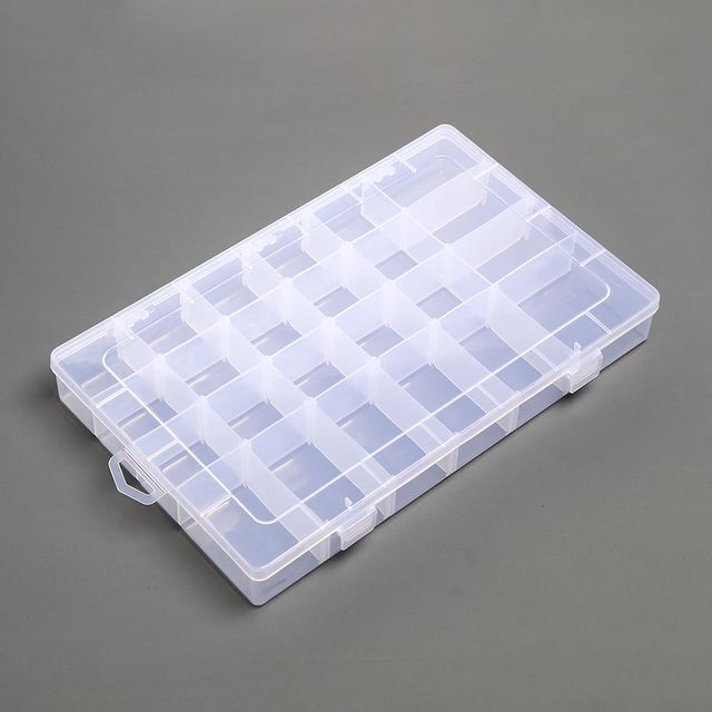 수납함 멀티박스 24칸 투명 정리