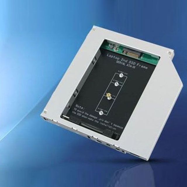 노트북 멀티부스트 외장SSD M.2 HDD 확장 장치 12.7mm