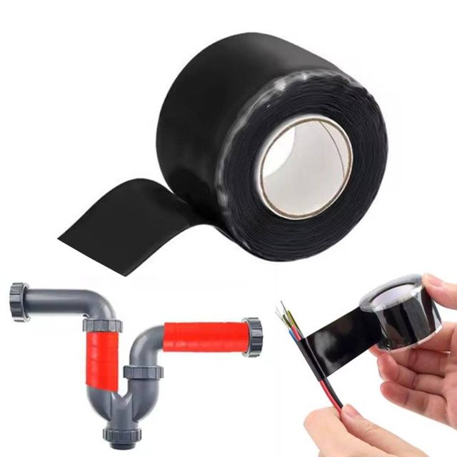 TBZ 자기융착 실리콘테이프 25mm x 3M 배관보수 방수 절연 셀프수리테이프