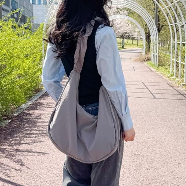 데일리 캐주얼 빅백 크로스백 쇼퍼백 여성 호보백