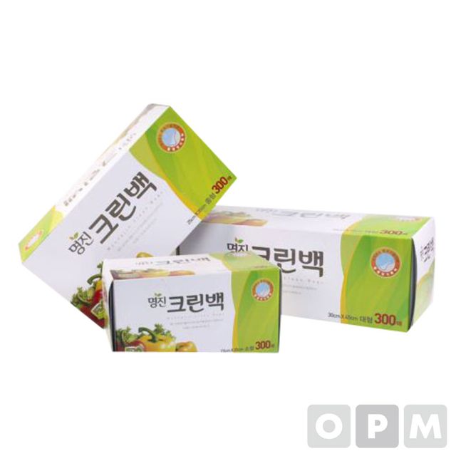 크린백 소 170mmx250mmx300매 4EA - 소형 위생용 비닐봉투 대용량 세트