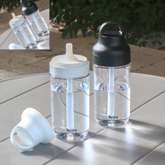 세이타 어반 스트로 보틀 550ml 빨대 물병