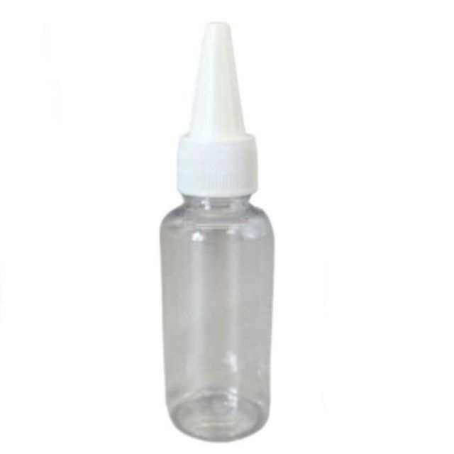 화장품 소분 공병 오일 소스 뾰족캡 용기 30ml 흰색