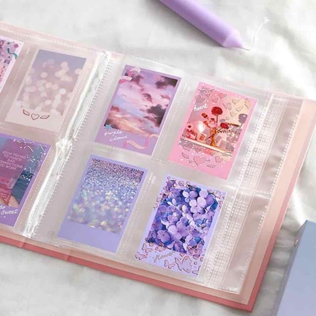 포토카드앨범 티켓홀더 미니사진케이스 사진보관함 포토케이스