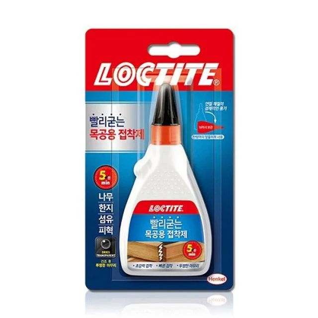헨켈 록타이트 빨리 굳는 목공용 접착제 120g