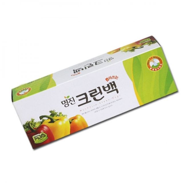 명진 크린백 30x45cm 100매 위생백 비닐백 주방용품