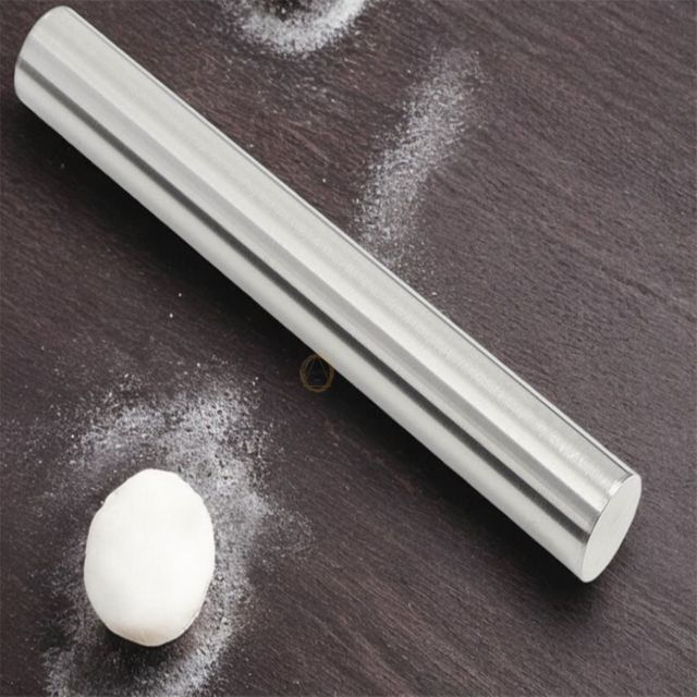 스텐 밀대 22cm 반죽밀대 만두피밀대 홍두께