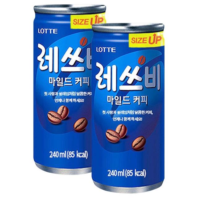 롯데 레쓰비 마일드 240ml 30캔
