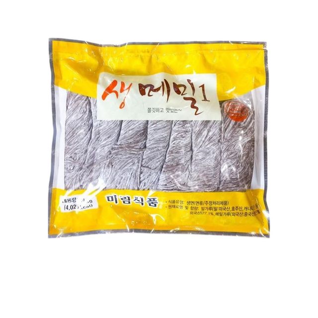 식자재 미림 생메밀국수 1.4Kg x1개