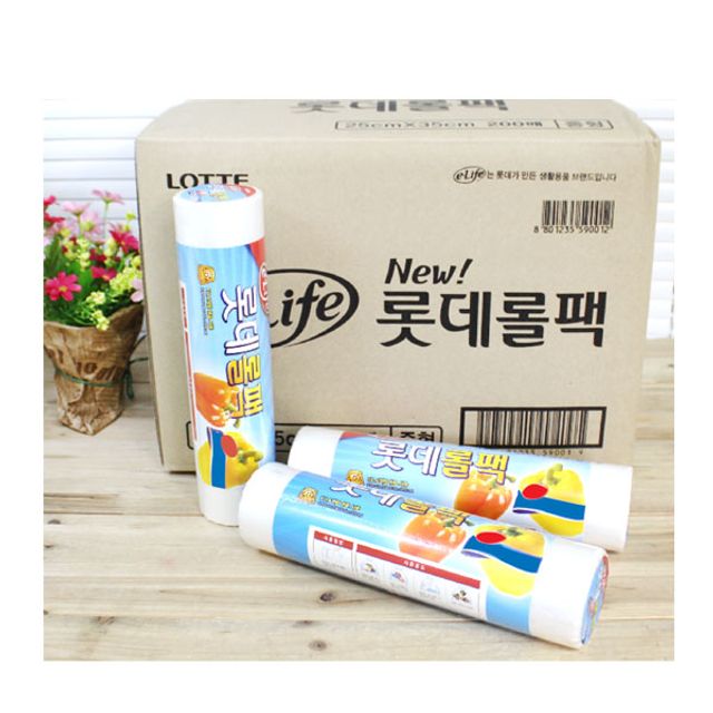 혜명몰 (BOX)롯데롤백30x40x200매_30개입 생선비닐 포장비닐 식품포장비닐 식품비닐 봉투