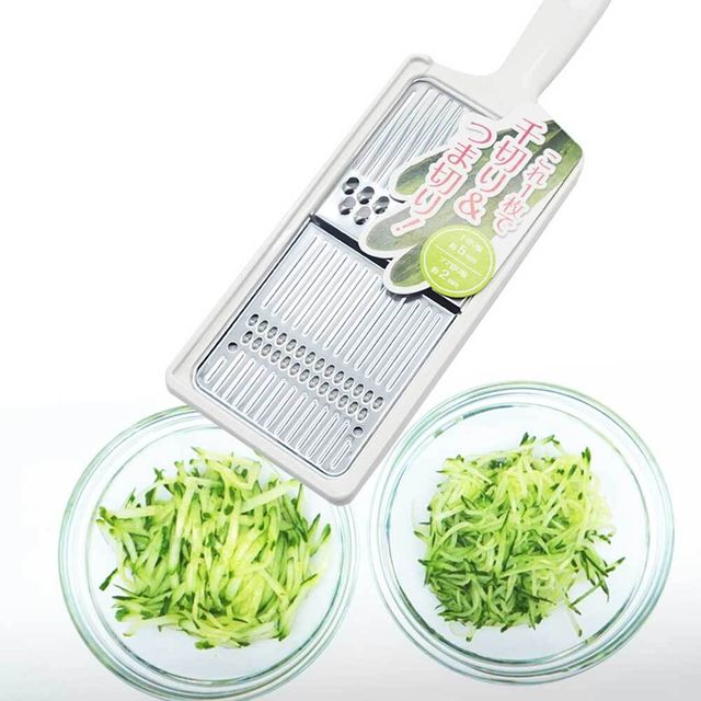 양면 손잡이 스텐 채칼 2mm 5mm 가는채 당근채칼