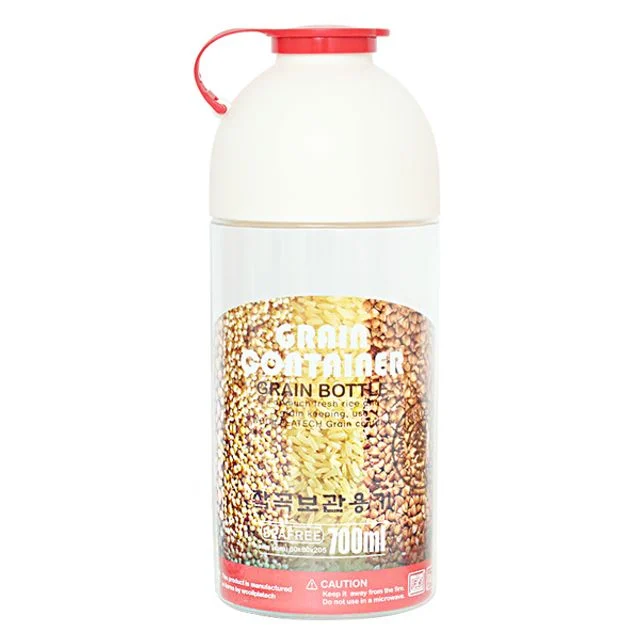 혜명몰 네오 잡곡보관용기 700ml 소분용기 식재료보관용기 곡물통 주방보관용기 잡곡통