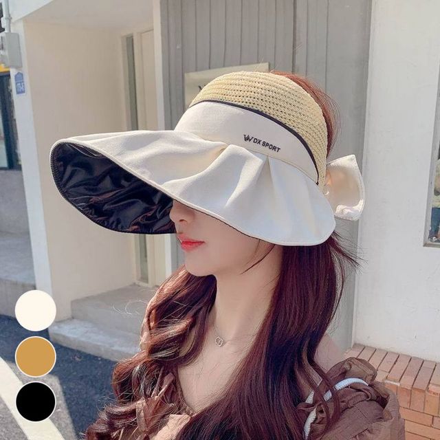 모자 선캡 와이드챙 오픈 돌돌이 버킷햇 데일리