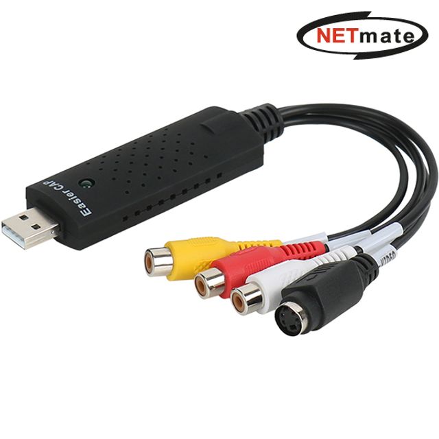 NETmate USB2.0 to AV VCR 영상 재생 컨버터
