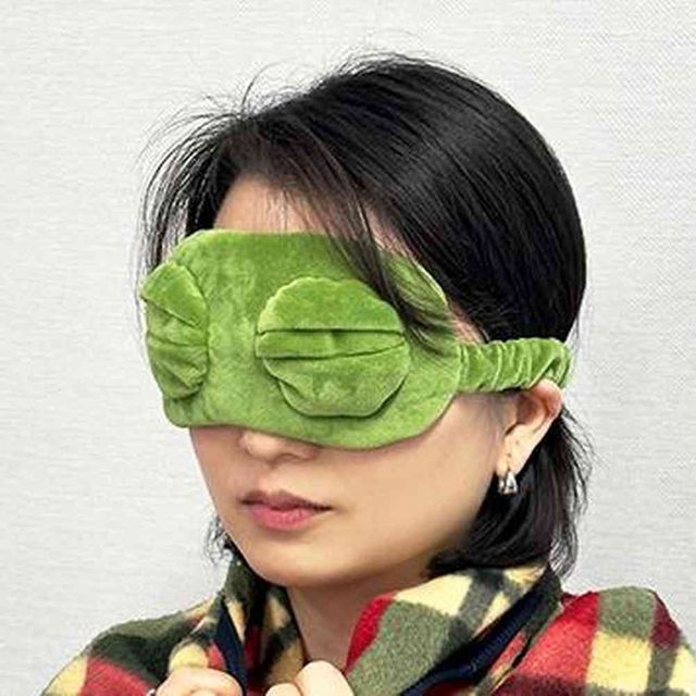 원포 슬픈 개구리눈 안대 아이스안대 수면안대 귀여운안대