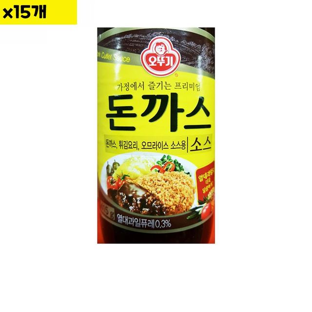 식자재용 돈까스소스 오뚜기 415ml x15개 도매용
