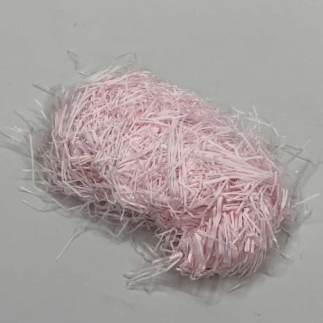 종이 완충제 핑크 100g 포장완충재 포장재료
