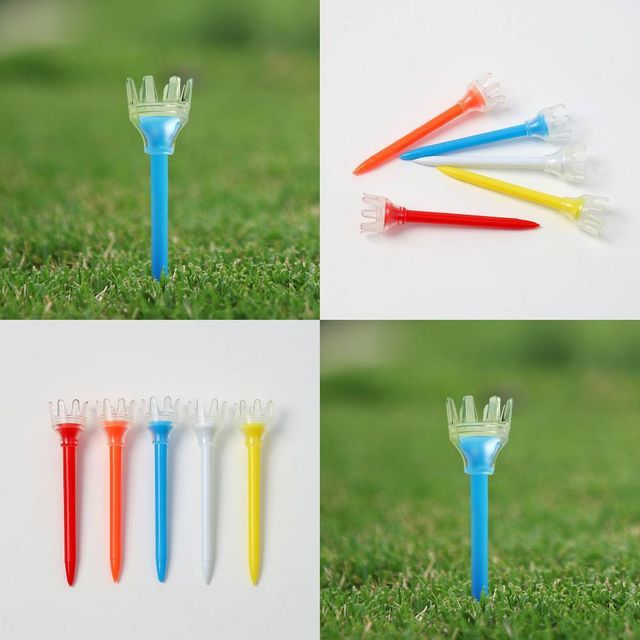 크라운 골프티 5p x 2세트 80mm 드라이버티 티꽂이