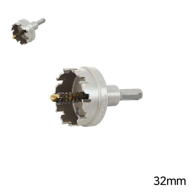 초경 금속용 홀쏘 32mm 초경홀커터 초경홀캇타 초경홀컷터 철판홀컷터