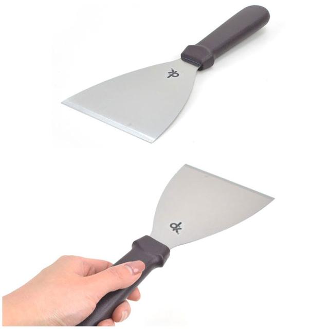 삼각 뒤집개 철판 해라 스크래퍼 24.7cm 8호