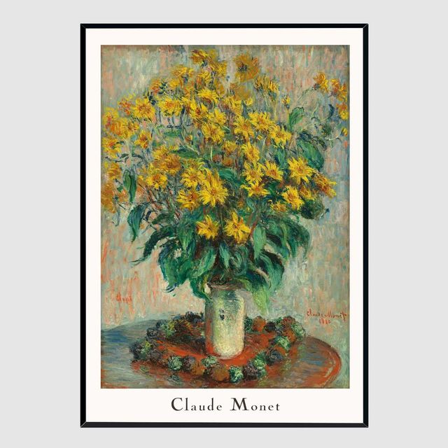 인테리어액자 Jerusalem Artichoke Flowers A2 사이즈 벽걸이형