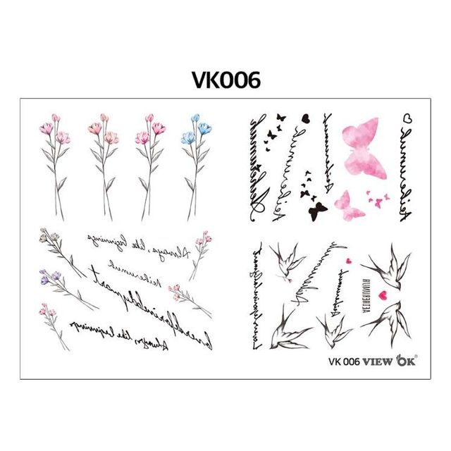 패션타투 여름타투스티커 타투스티커 (VK006)