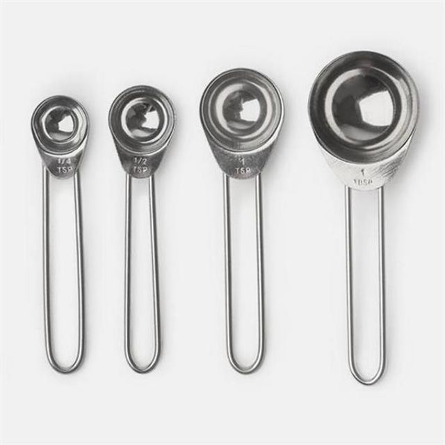 스테인리스 스텐 계량 스푼 베이킹용 베이킹 계량 스푼 티스푼 가루