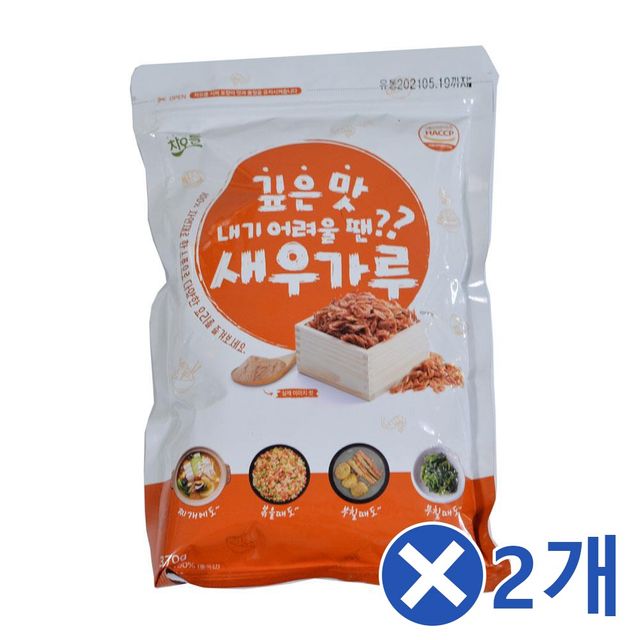 천연조미료 새우가루 370kgX2ea