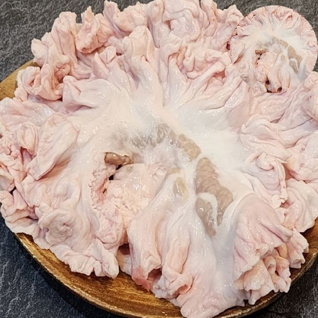 돼지부속물 돼지부속 도래창 500g