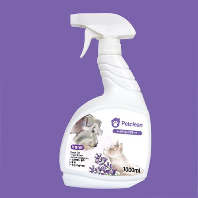 펫 애견 강아지 탈취제 1000ml 피톤치드향 털 보습