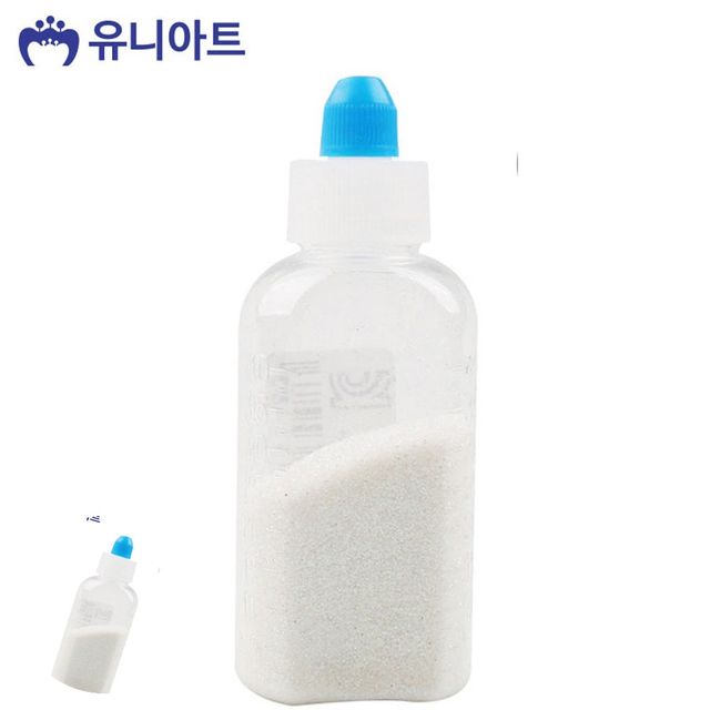 레진공예가루 글리터가루 레인보우 반짝이 가루 흰색