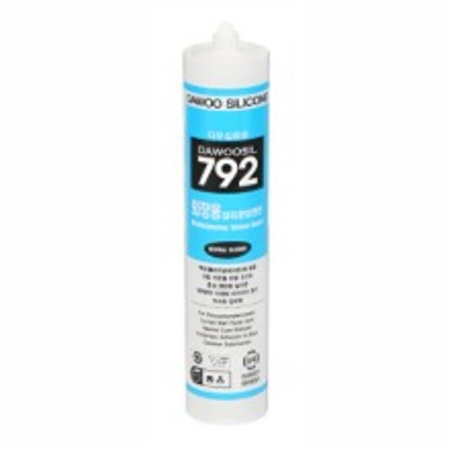 외장용 실리콘 실란트 다우실 792 반투명 270ml 다우실란트