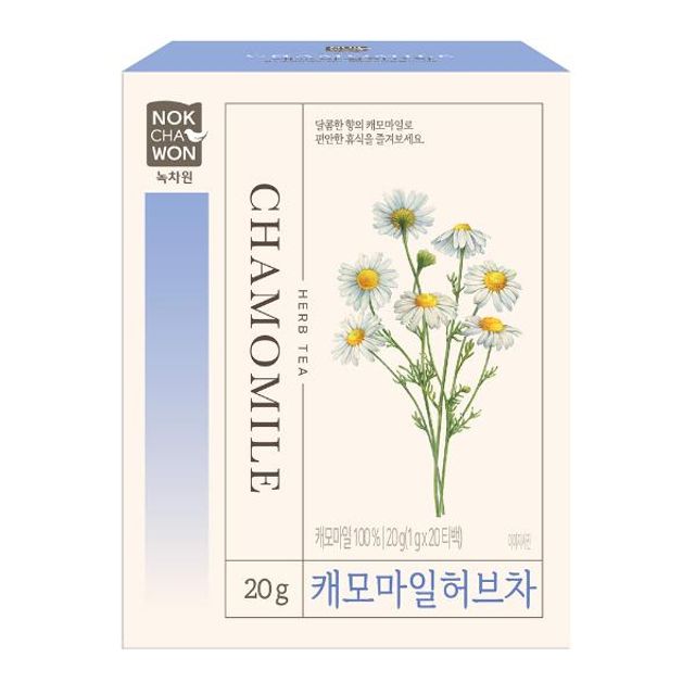 캐모마일 허브차 1gx20T 녹차원
