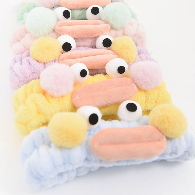볼 빵빵 귀여운 오리 세안 헤어밴드 머리띠 6Colors