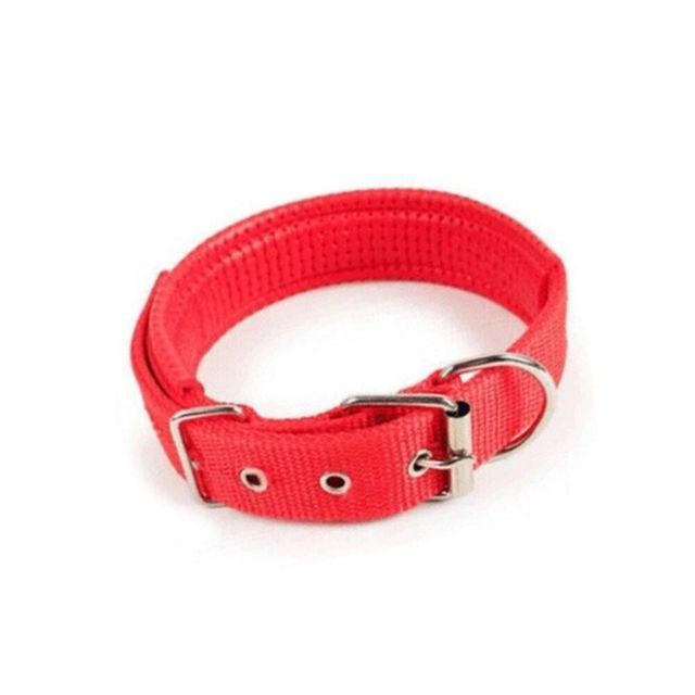 개목걸이 레드 4cm 소형강아지목줄 개줄 개목줄